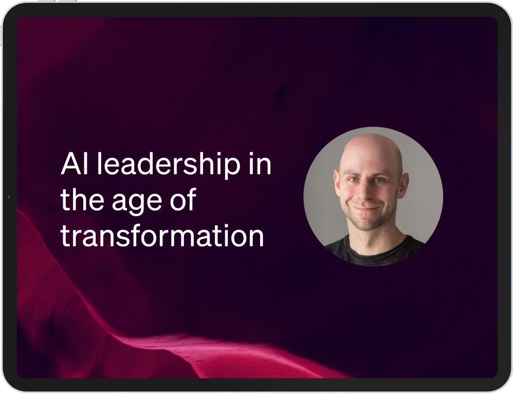 Adam Grant AI leadership in the age of transformation